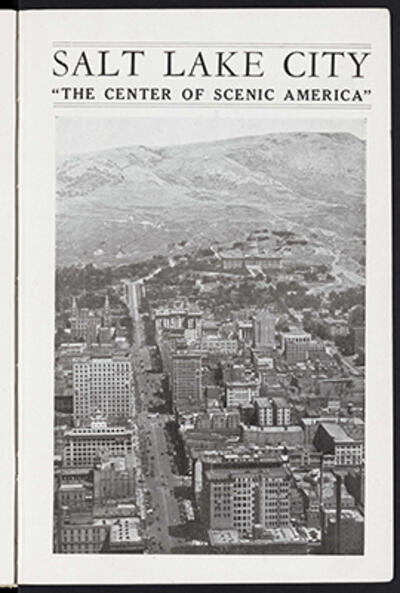 Utah City Directories Collection