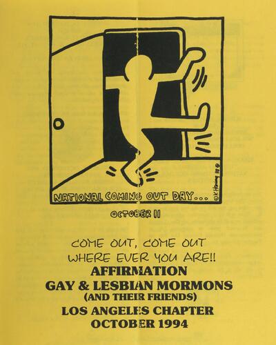 Affirmation: Gay and Lesbian Mormons records