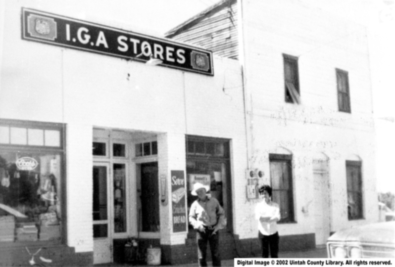 Lapoint IGA Store | Uintah County Library | J. Willard Marriott Digital ...