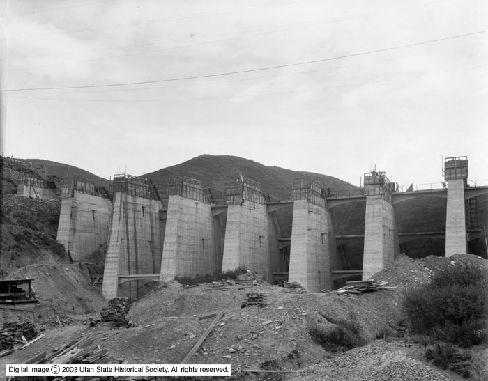 Mountain Dell Dam Construction | Department of Cultural and Community ...