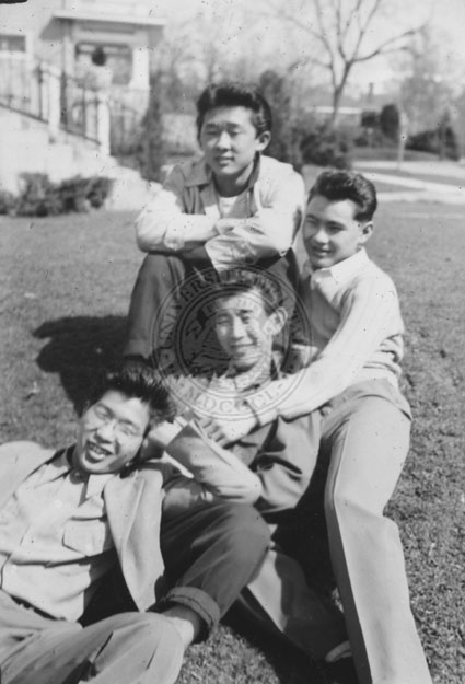 Donald Sakaki, Kenny Hayakawa, George Shiba, and Shige Kanegae | University  of Utah Marriott Library | J. Willard Marriott Digital Library