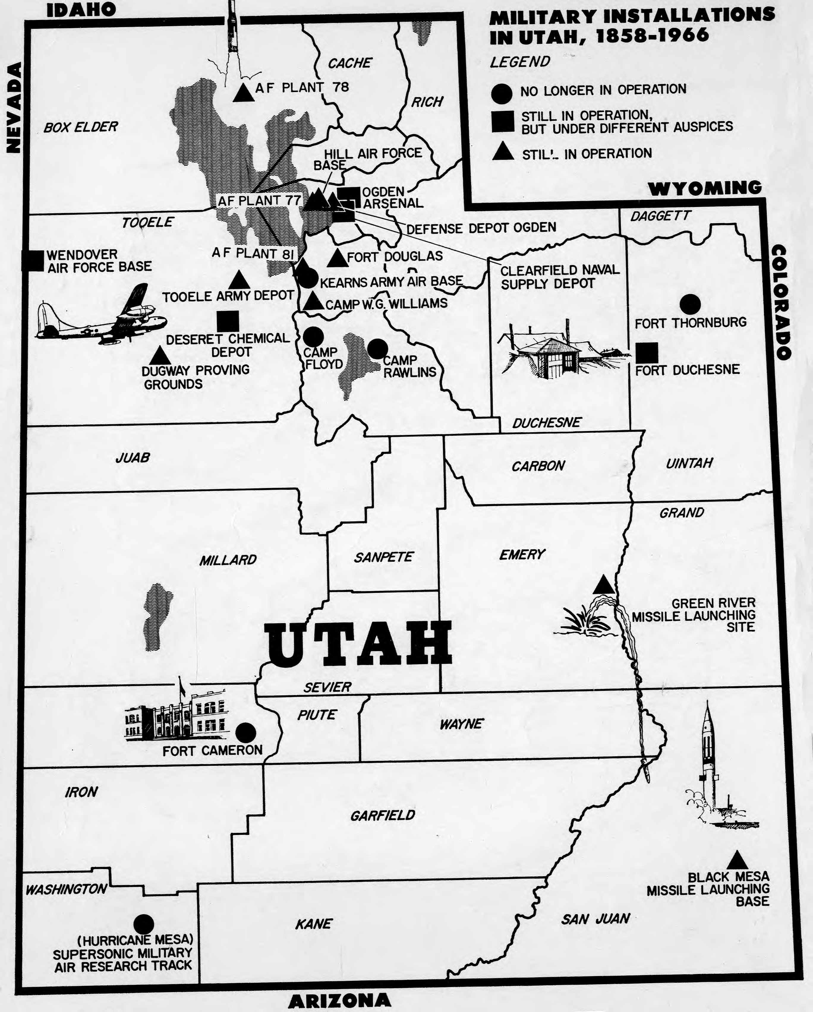 Military Installations, Utah P.1 | Department of Cultural and Community  Engagement | J. Willard Marriott Digital Library
